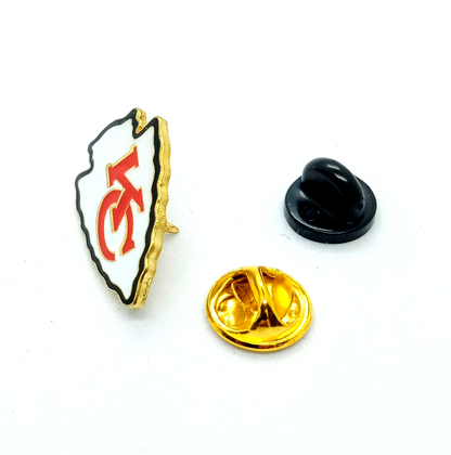 KANSAS CITY CHIEFS PIN Football NFL Team Gift Enamel Hat Backpack Lapel Brooch