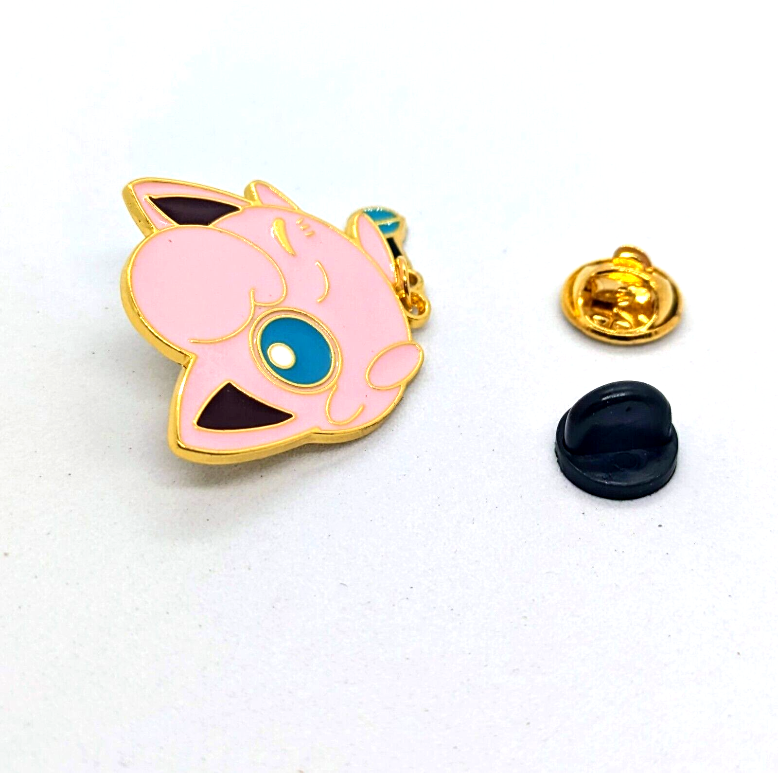 JIGGLYPUFF "DANGLING MIKE" PIN Pokemon #039 Enamel Lapel Brooch (Cool Gift!)