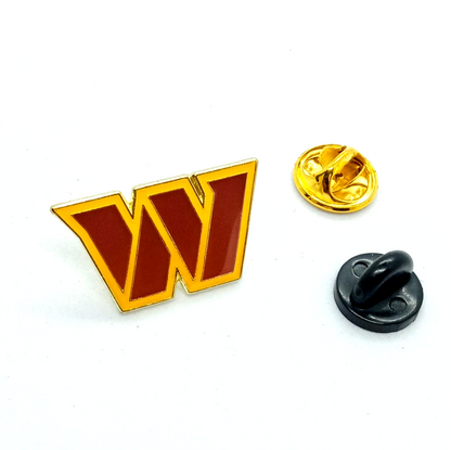 WASHINGTON COMMANDERS PIN Football NFL Gift Enamel Hat Backpack Lapel Brooch