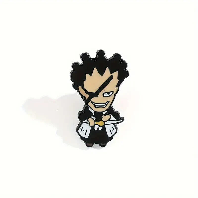 BLEACH CHARACTER PINS (5pcs) Anime Chibi Lapel Enamel Brooch Lot Set