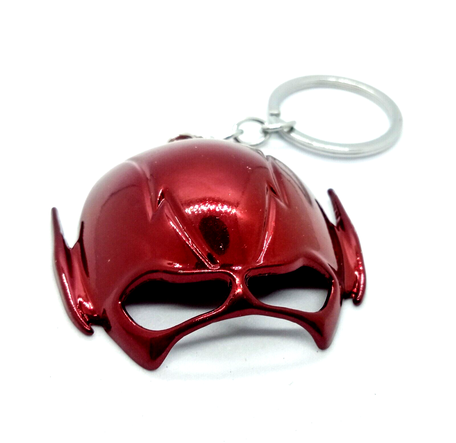 THE FLASH KEYCHAIN Red Helmet/Mask DC Comics Superhero Key Chain/Keyring