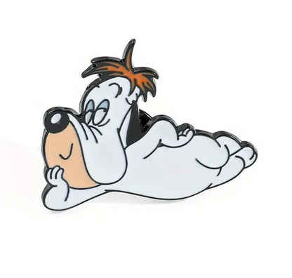 DROOPY PIN Super Sexy Dog Retro Toon MGM/Cartoon Network Gift Enamel Brooch