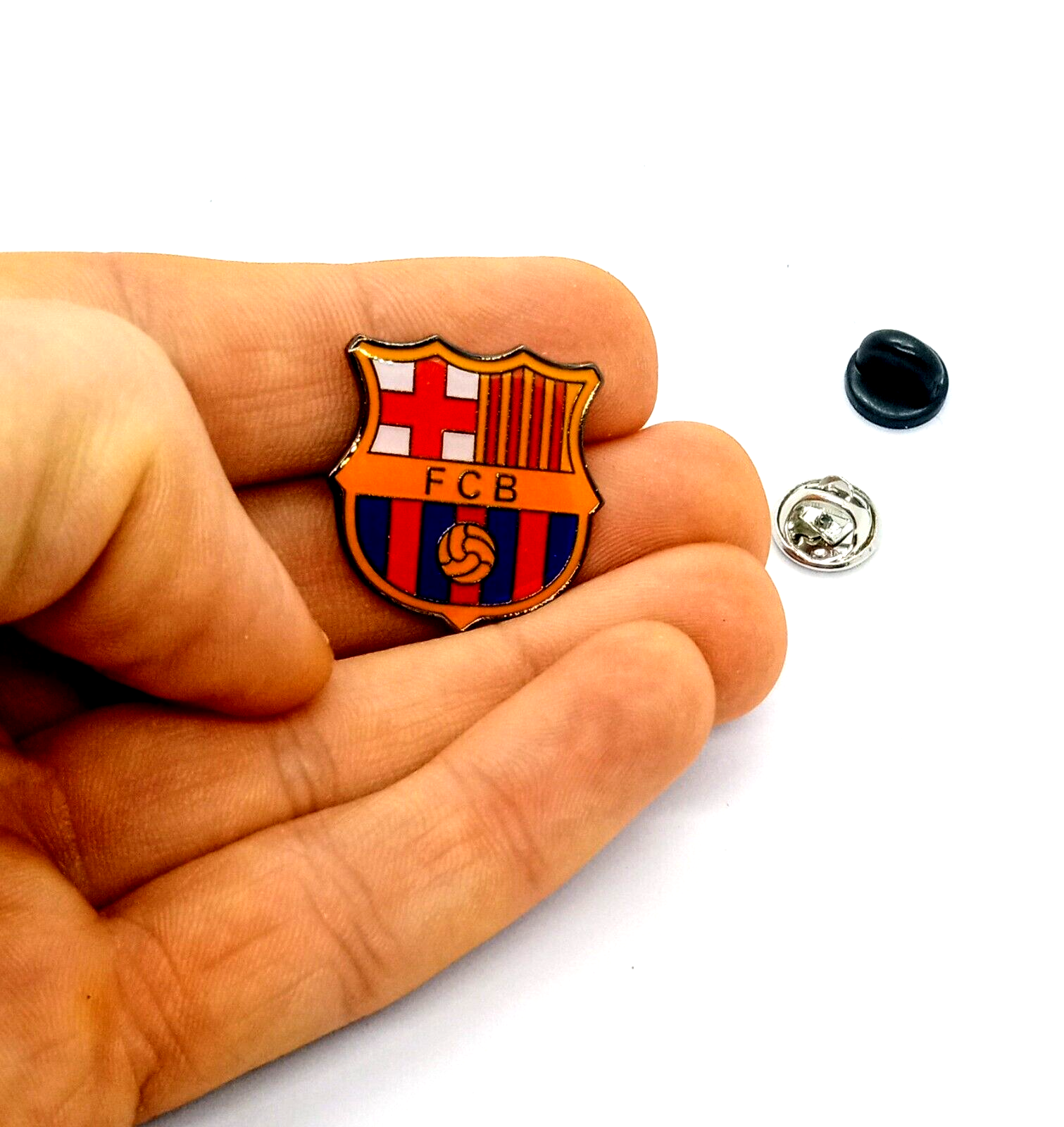 FC BARCELONA PIN Soccer UEFA/LaLiga Club Team Gift Enamel Hat Lapel Brooch