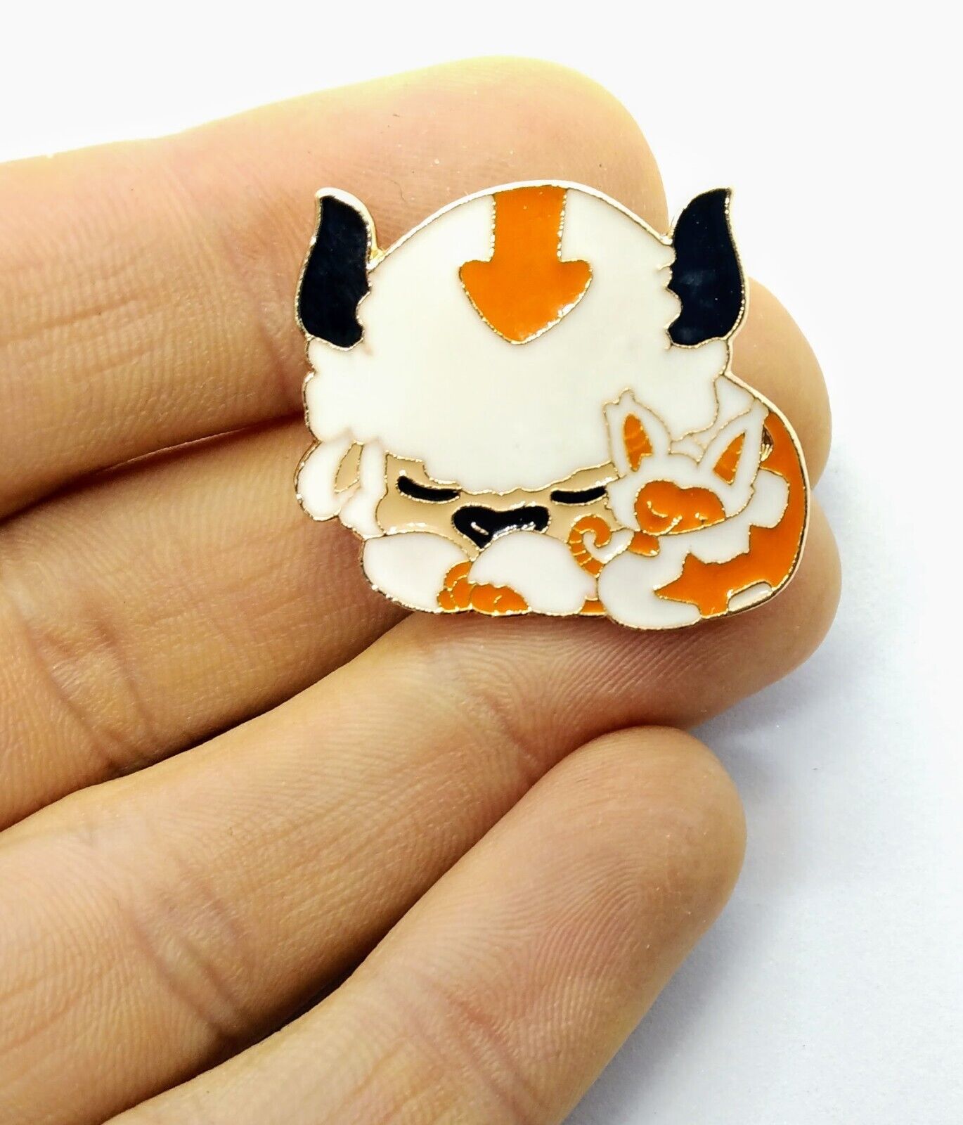 APPA PIN Avatar: The Last Airbender Nickelodeon Toon Cute Enamel Lapel Brooch