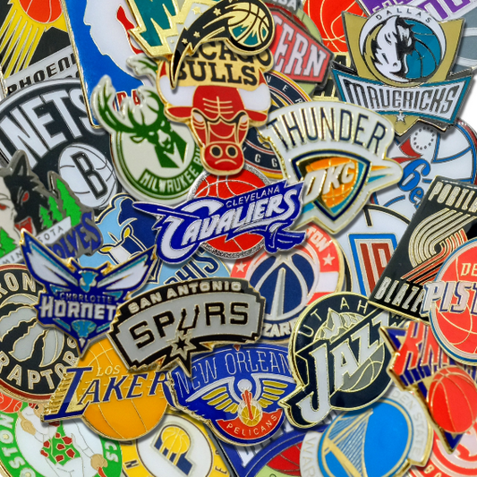 NBA TEAM PINS Basketball Gift Hat Backpack Enamel Lapel Brooch (You Choose!)