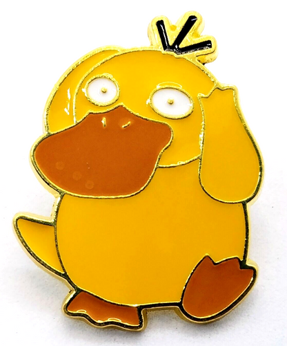 PSYDUCK PIN Pokemon #054 Water Anime Enamel Lapel Brooch