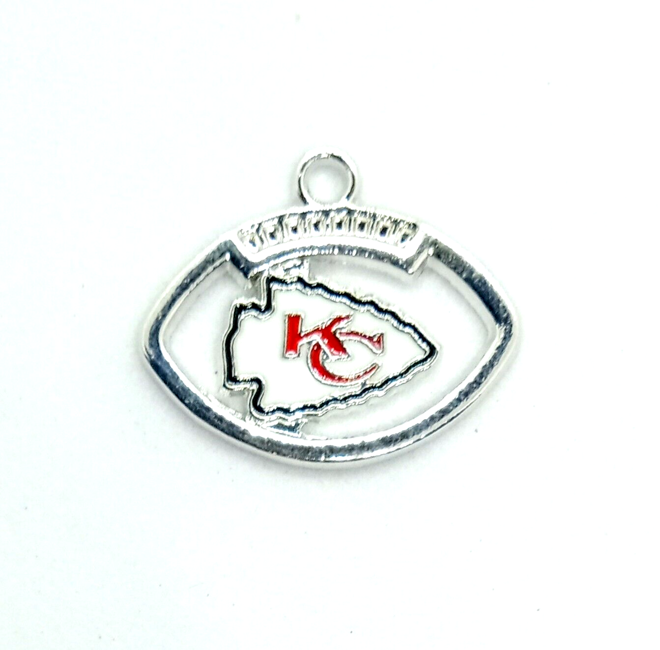 KANSAS CITY CHIEFS FOOTBALL CHARM (x1) Big Discounts for Multiple Charms