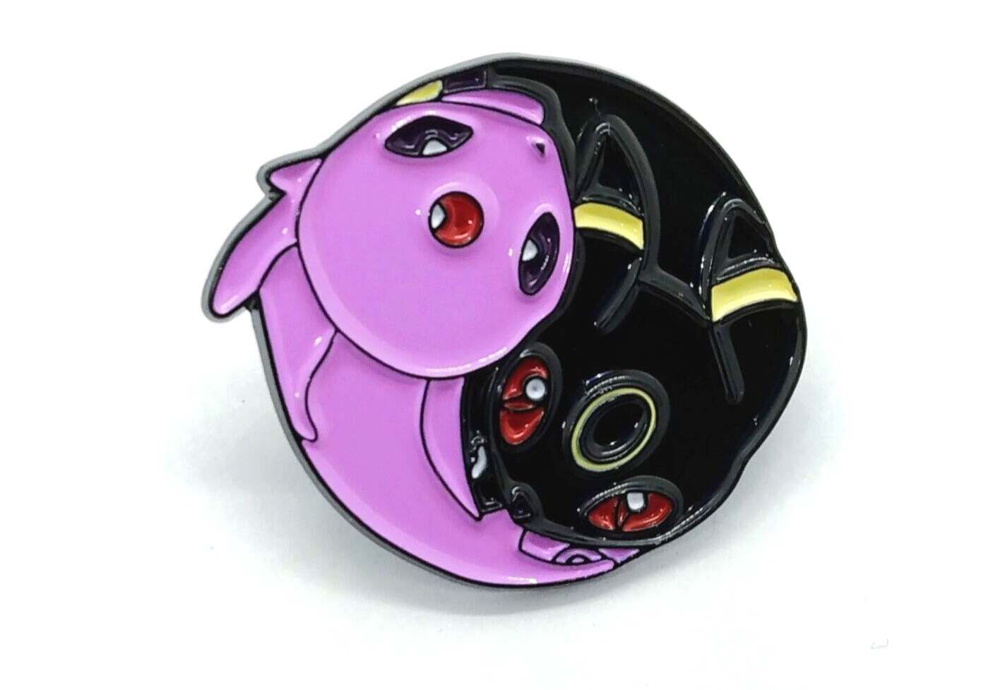 ESPEON/UMBREON PIN Pokemon Eeveelution Ying & Yang Enamel Lapel Brooch