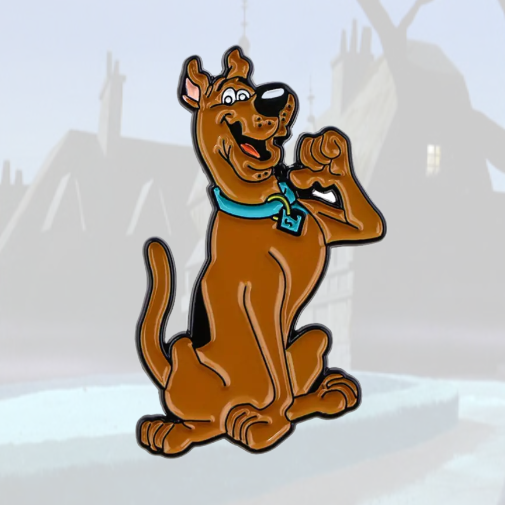 SCOOBY-DOO PIN Classic Retro Cartoon Toon Warner Bros. Gift Enamel Lapel Brooch