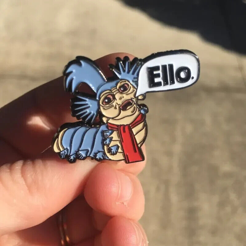 FUNNY JABBA THE HUTT PIN Star Wars Villain "Ello" Gift Enamel Lapel Brooch