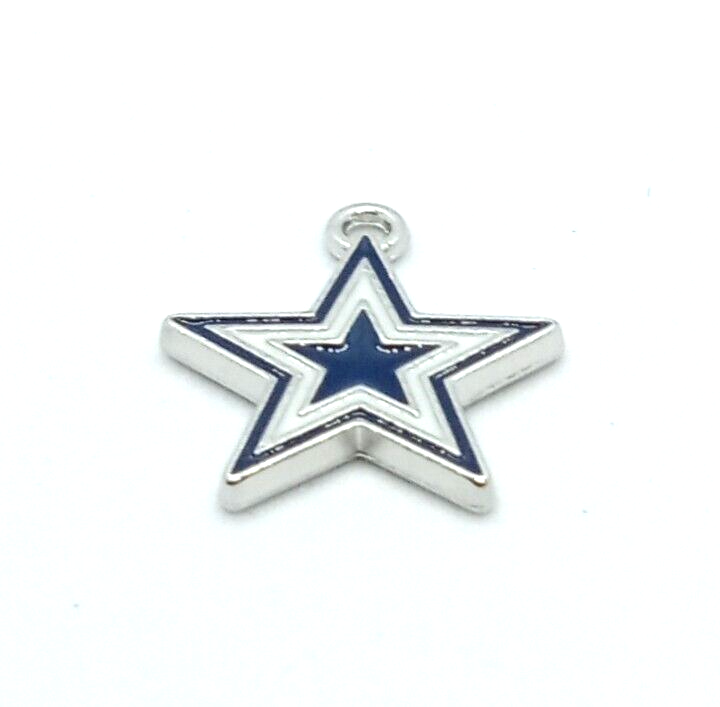 DALLAS COWBOYS LOGO CHARM (x1) Big Discounts for Multiple DIY Charms/Pendants