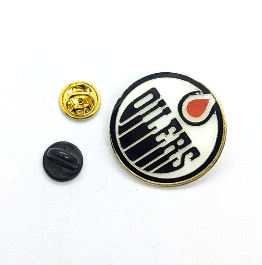 EDMONTON OILERS PIN Hockey NHL Team Gift Enamel Hat Backpack Lapel Brooch