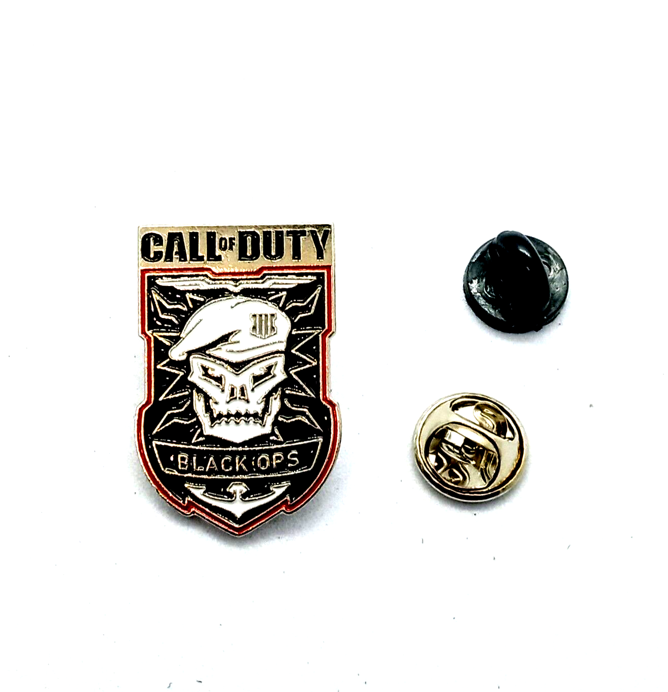 CALL OF DUTY PIN Black Ops Badge Video Game Gamer Gift Lapel Enamel Brooch