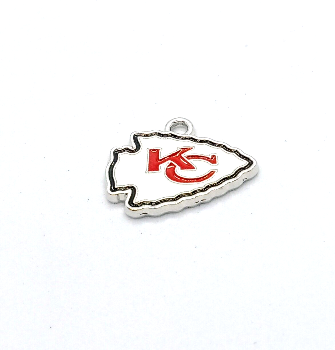 KANSAS CITY CHIEFS LOGO CHARM (x1) Big Discounts for Multiple Charms NFL Pendant