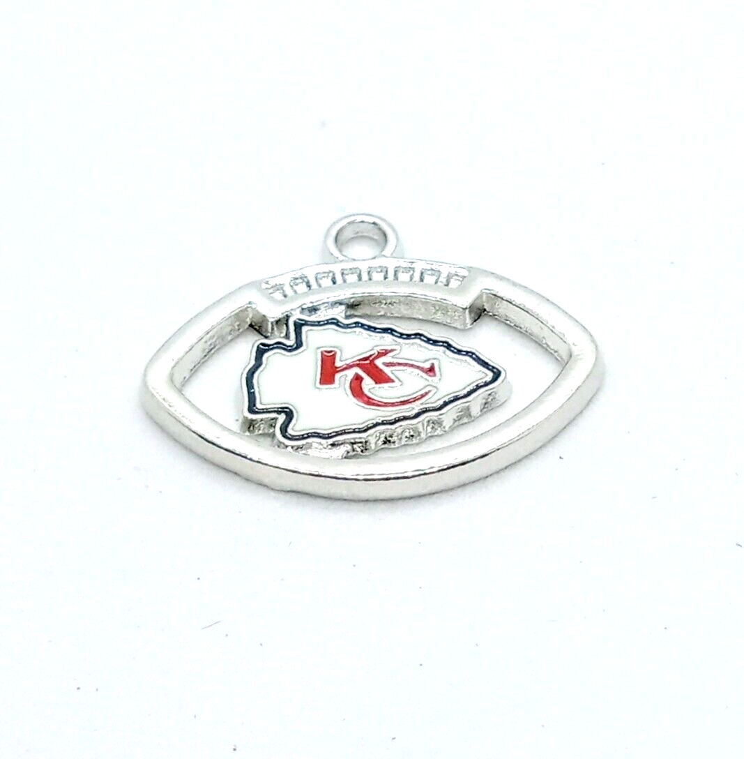 KANSAS CITY CHIEFS FOOTBALL CHARM (x1) Big Discounts for Multiple Charms