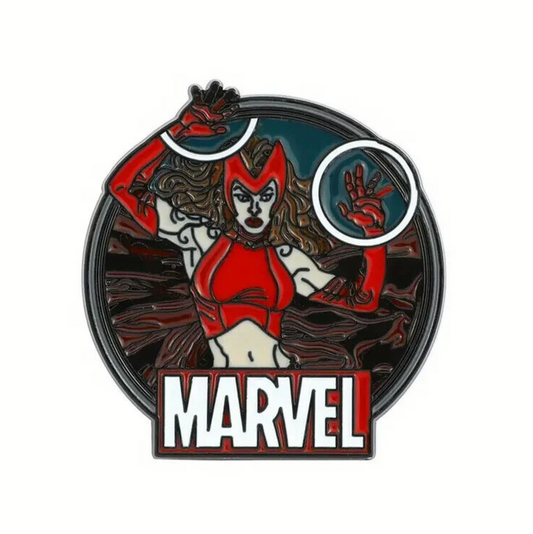 SCARLET WITCH PIN Marvel X-Men Wanda Comic Book Cool Gift Enamel Lapel Brooch