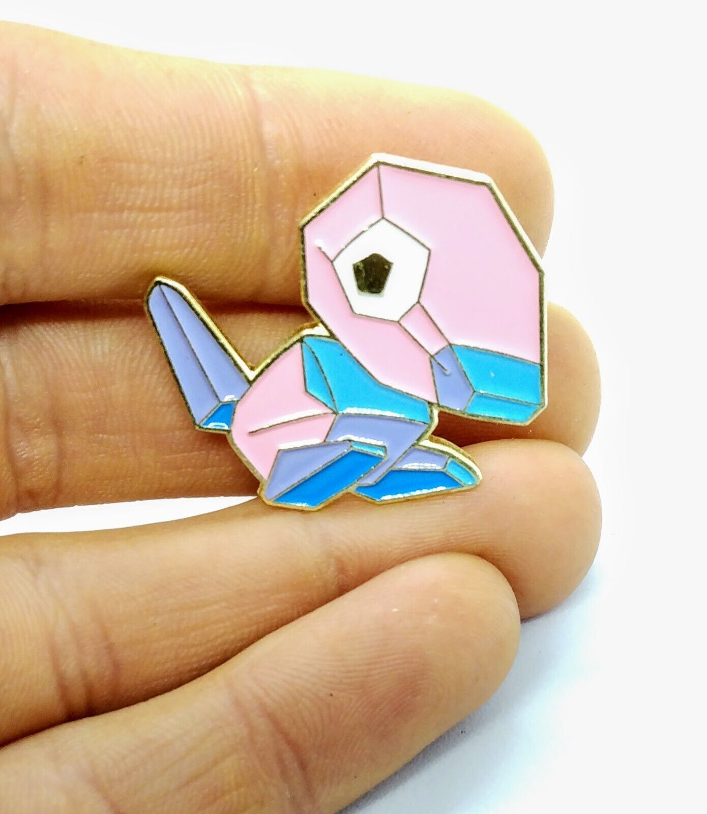 PORYGON PIN Pokemon #137 Normal Anime Enamel Lapel Brooch