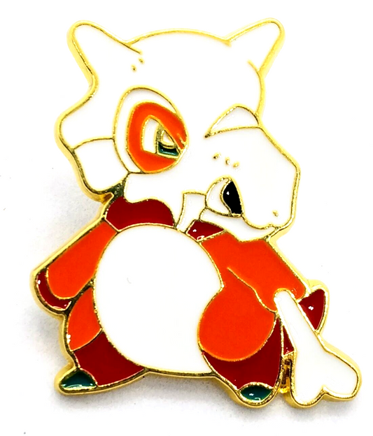 CUBONE PIN Pokemon #104 Ground Anime Enamel Lapel Brooch