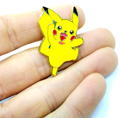 PIKACHU PIN Pokemon #025 Electric Anime Enamel Lapel Brooch