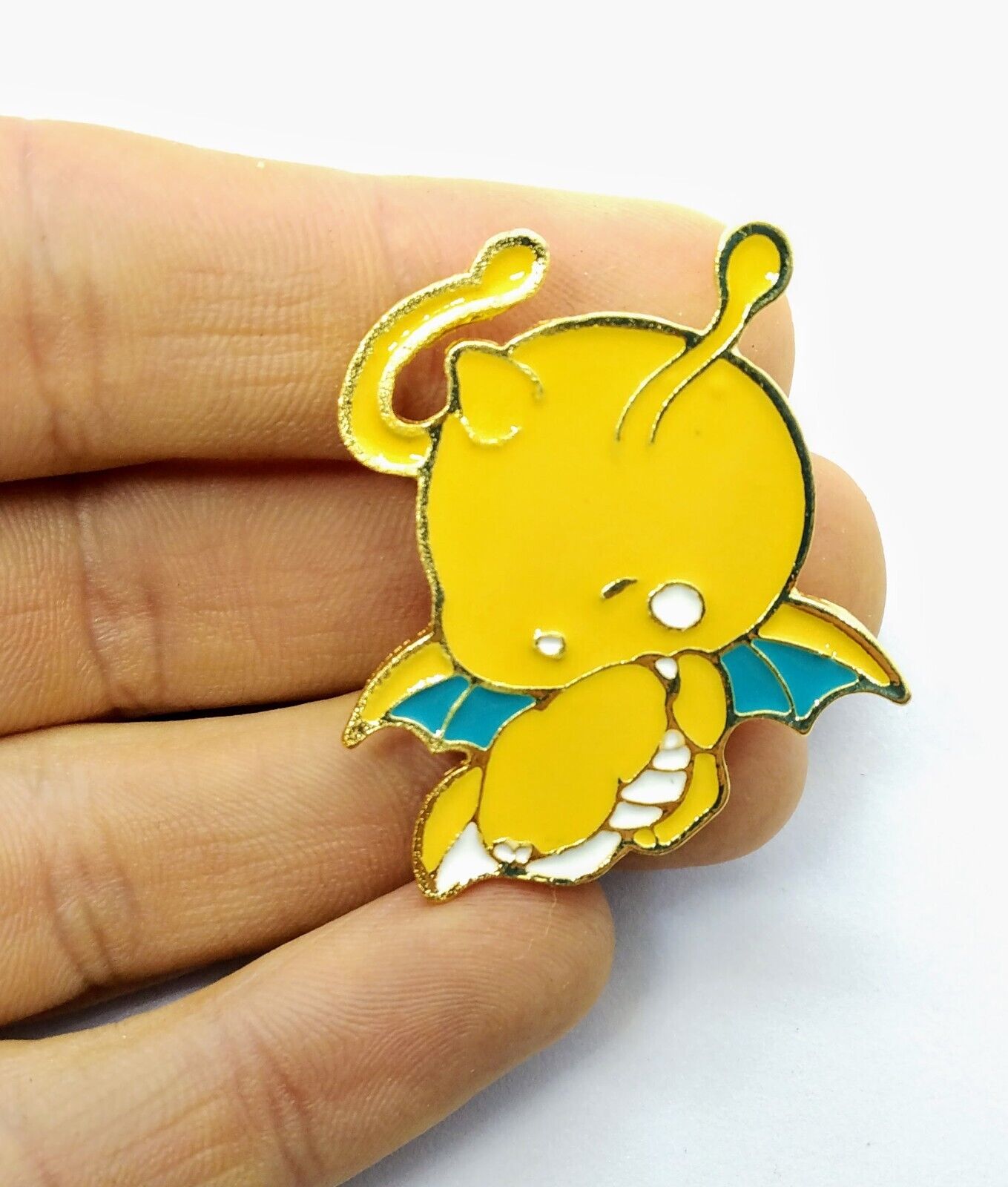 BABY DRAGONITE PIN Pokemon Anime Cute Gift Enamel Lapel Brooch