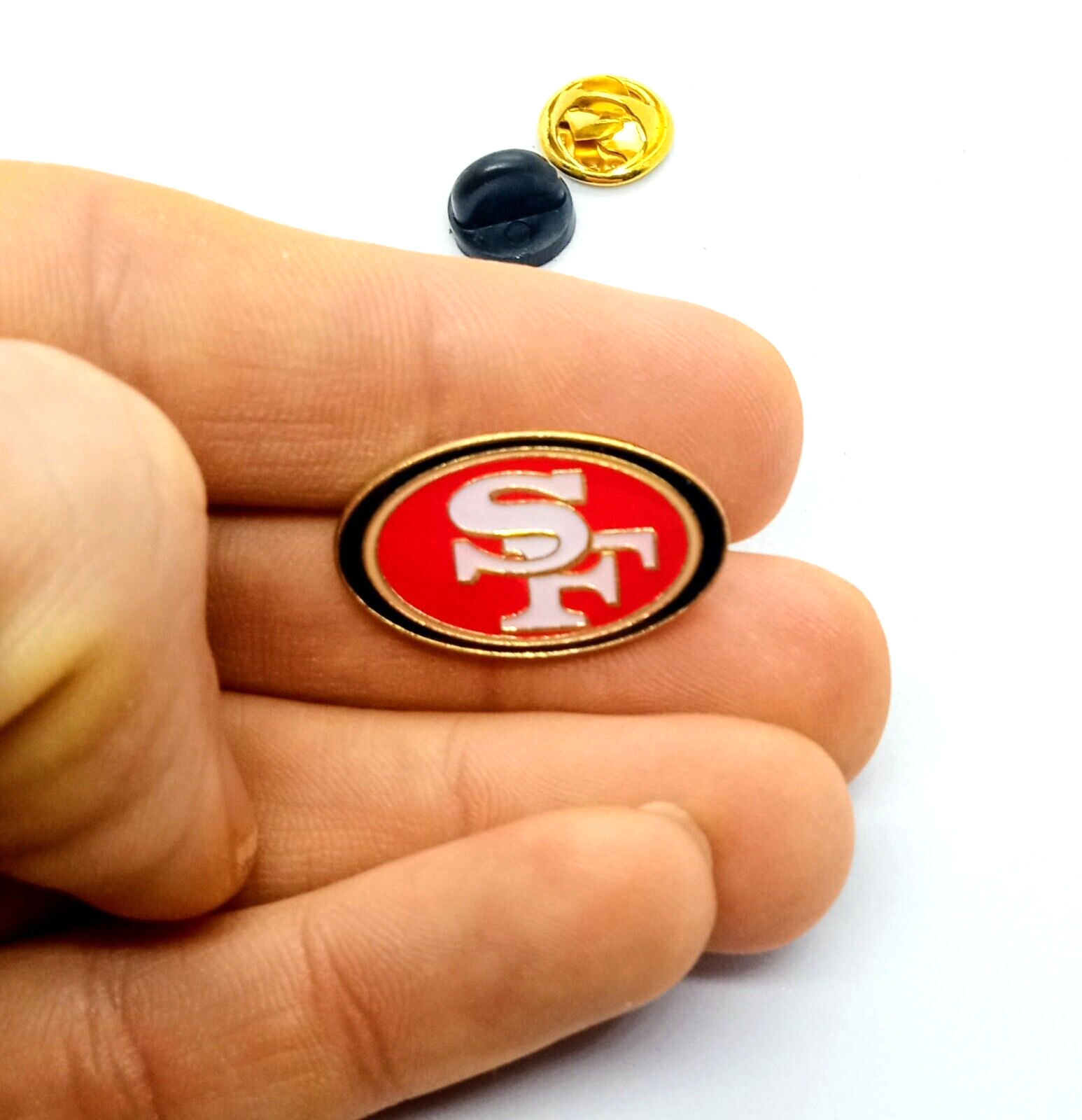 SAN FRANCISCO 49ERS PIN Football NFL Logo Gift Enamel Hat Backpack Lapel Brooch