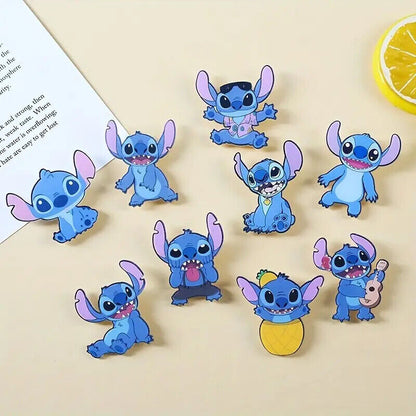 STITCH PIN LOT Disney Animation **Plastic** Pins (9pcs-18pcs You Choose!)