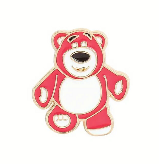 LOTS-O'-HUGGIN' BEAR PIN Disney Toy Story 3 Toon Villain Enamel Lapel Brooch