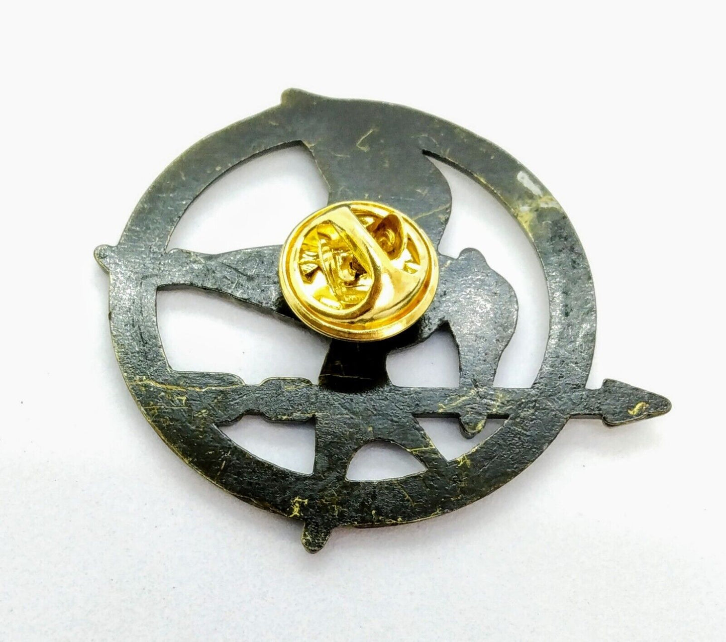 MOCKINGJAY PIN (Bronze) Hunger Games Lapel Brooch Gift Mocking Jay Badge