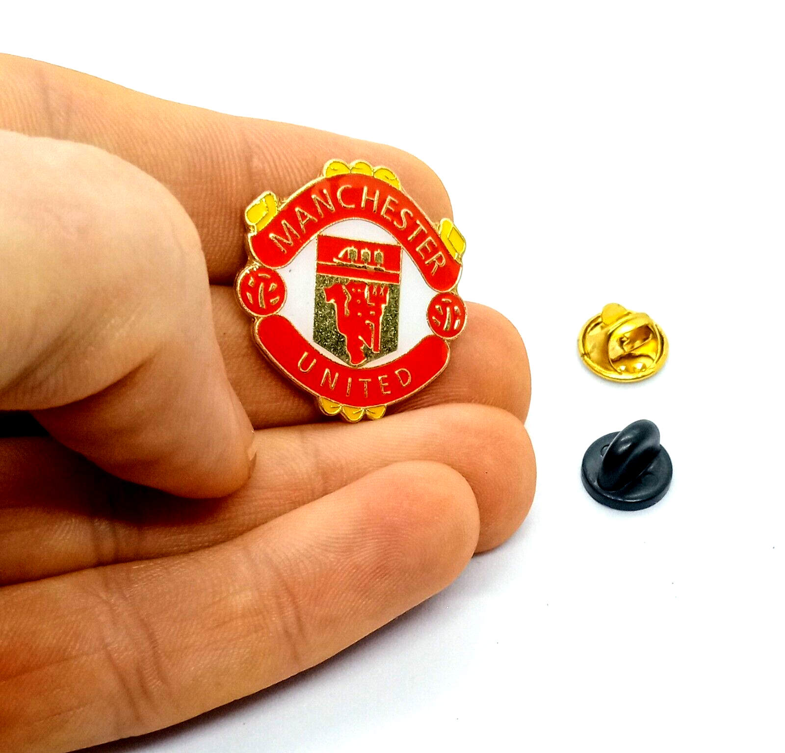 MANCHESTER UNITED PIN Soccer UEFA/Premier League Club Gift Enamel Lapel Brooch