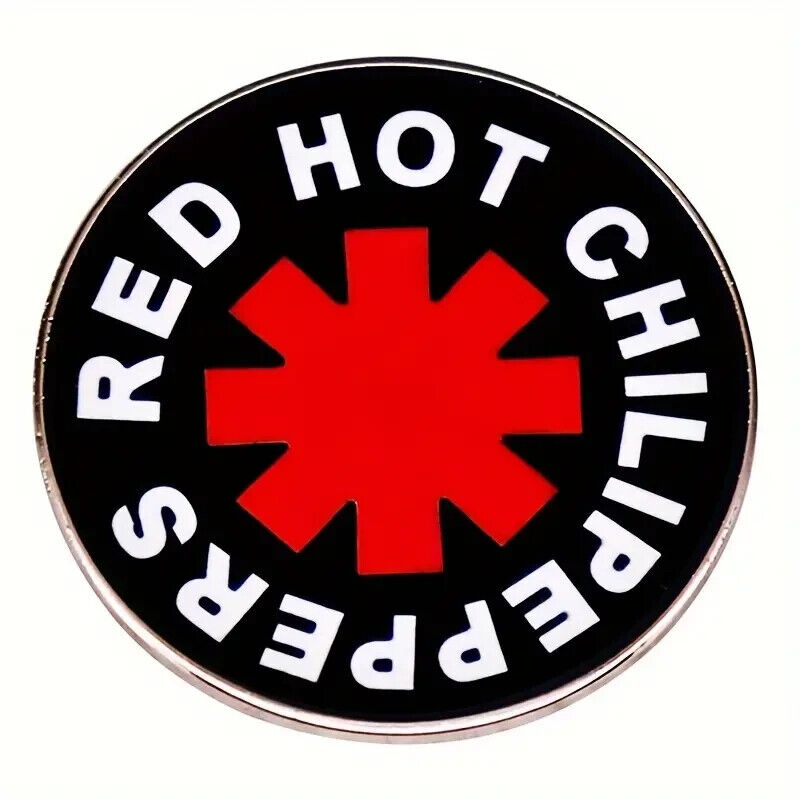 RED HOT CHILI PEPPERS PIN Music 80s/90s Rock &Roll Band Gift Enamel Lapel Brooch