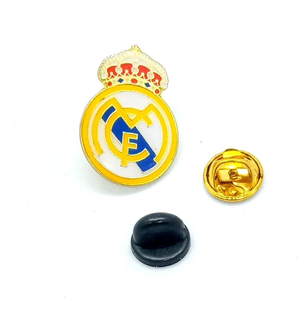 REAL MADRID PIN Soccer UEFA/LaLiga Club Team Gift Enamel Hat Lapel Brooch