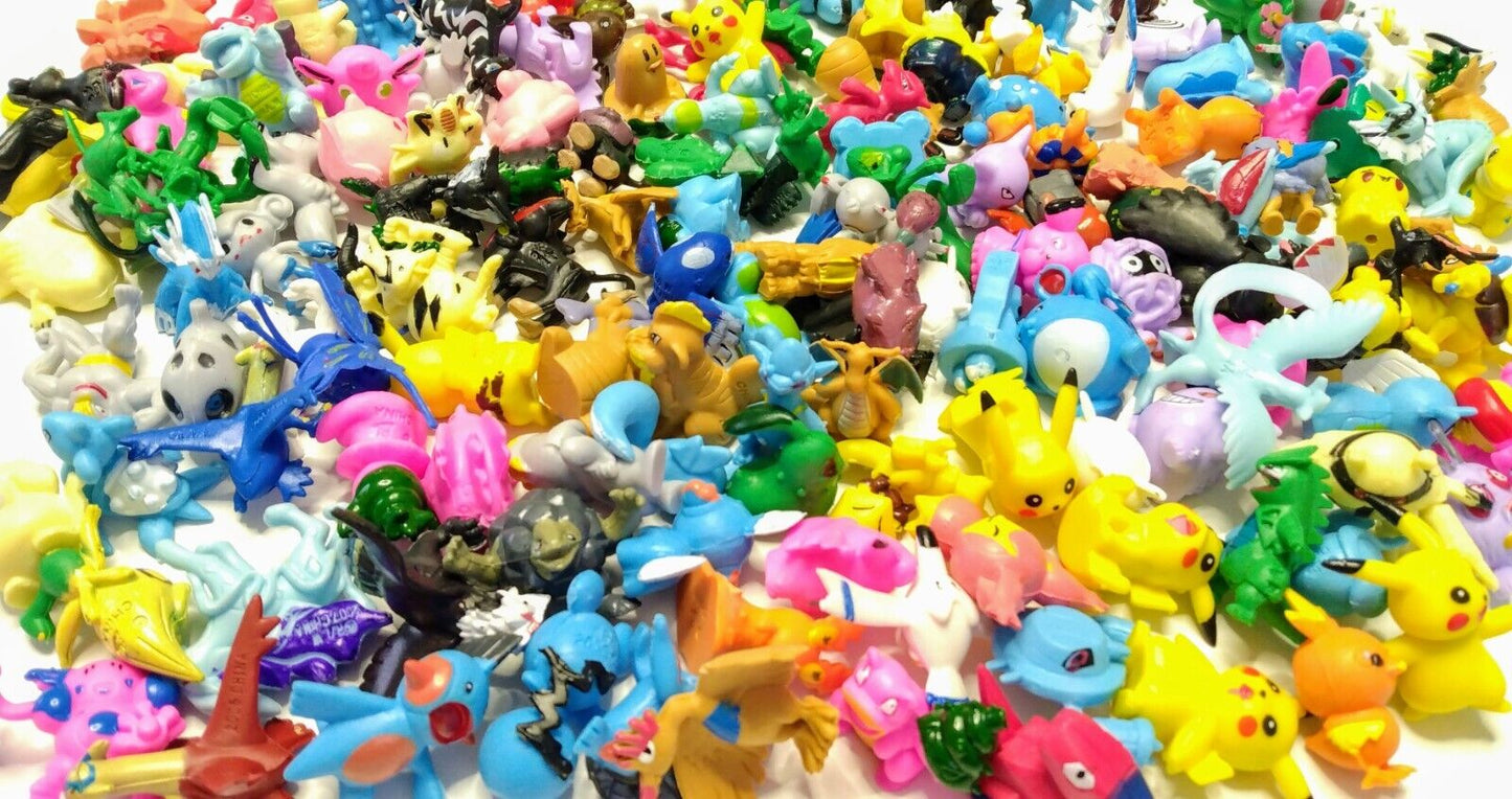 POKEMON FIGURINES x144 Pikachu, etc Action Figures Toys Cake Toppers