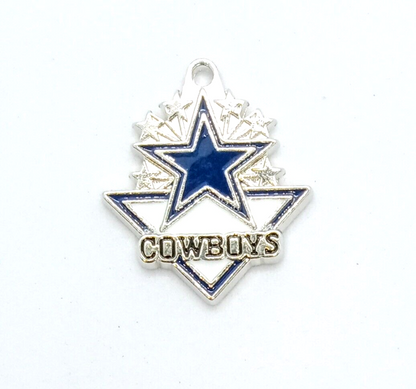 DALLAS COWBOYS SHOOTING STARS CHARM (x1) Big Discounts for Multiple Charms