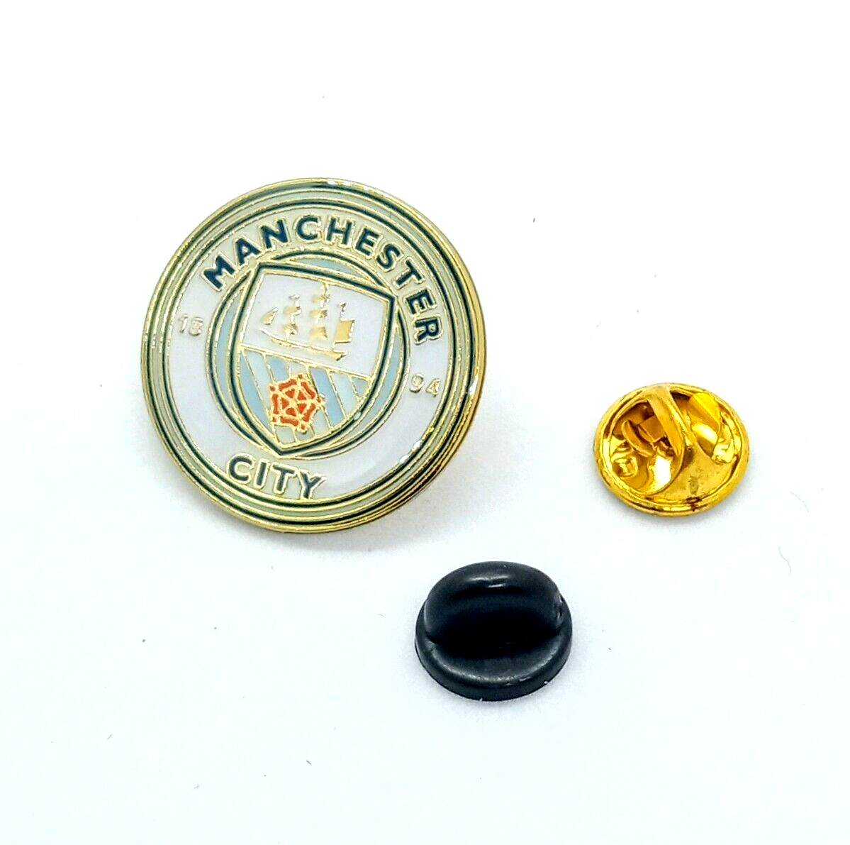 MANCHESTER CITY PIN Soccer UEFA/Premier League Club Gift Enamel Hat Lapel Brooch