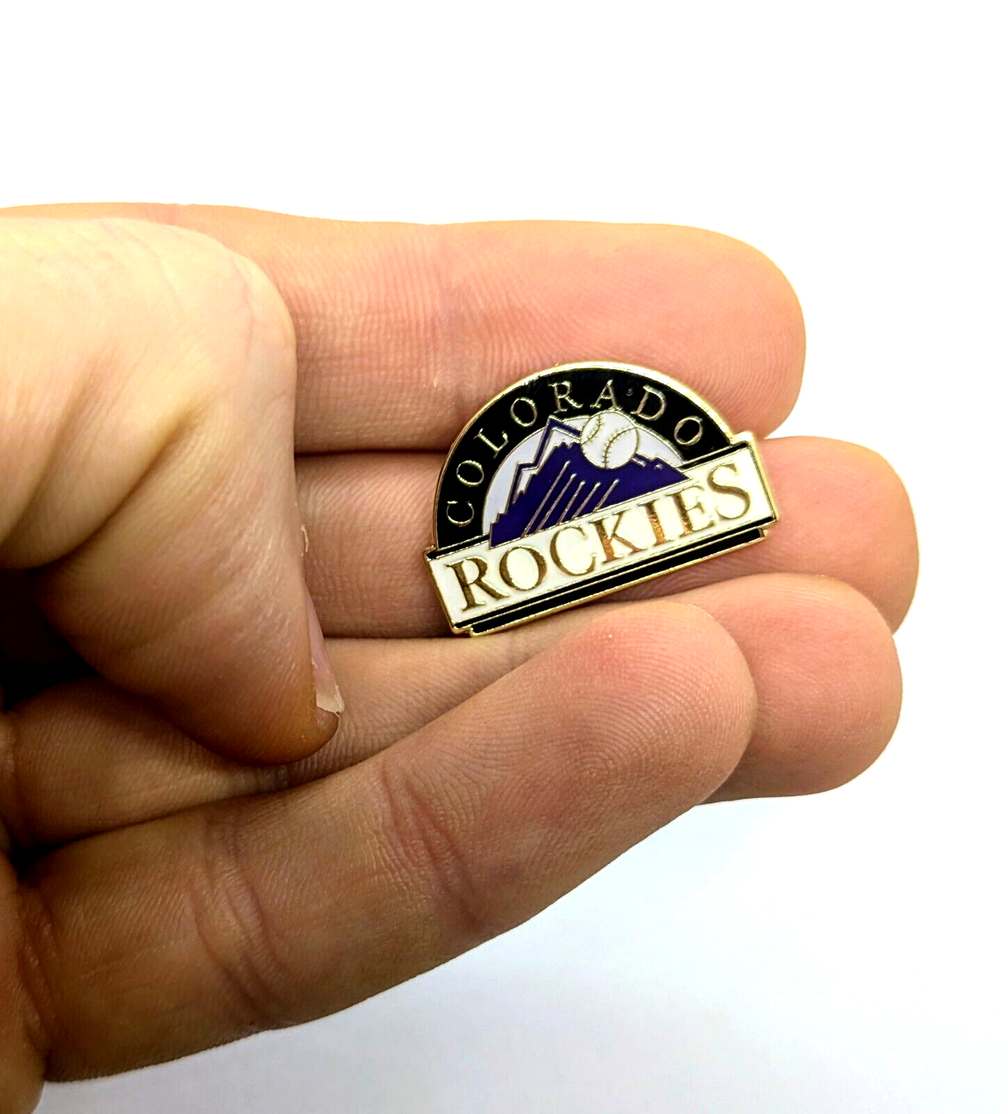 COLORADO ROCKIES PIN Baseball MLB Team Gift Enamel Hat Backpack Lapel Brooch