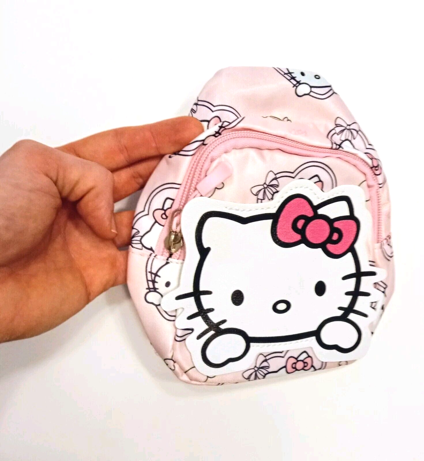 HELLO KITTY CROSS-BODY BAG Cute Small Cartoon Girl's Fanny Pack Chest Purse