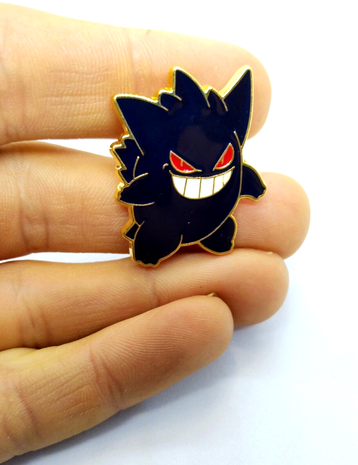 GENGAR PIN Pokemon #094 Ghost/Poison Anime Enamel Lapel Brooch