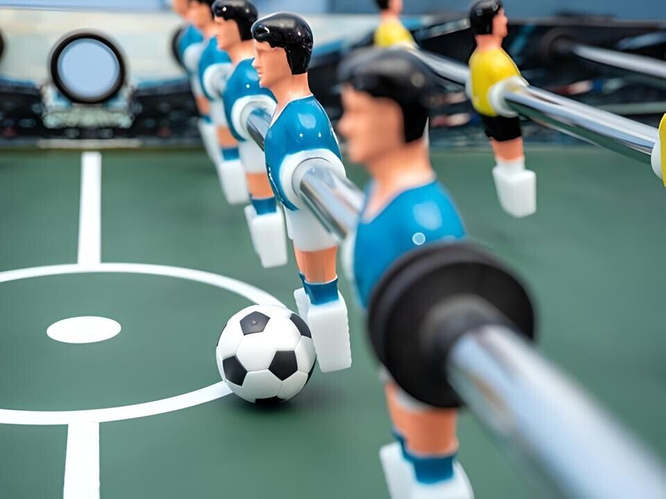 FOOSBALL SOCCER BALLS (6pcs) Six Tabletop Table Fussball Extra Pack