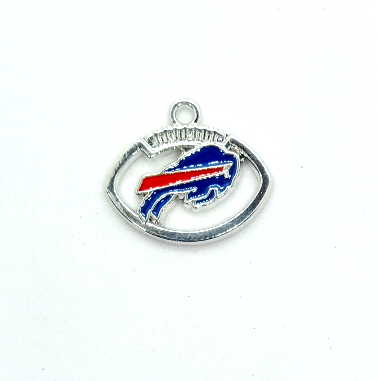 BUFFALO BILLS FOOTBALL CHARM (x1) Big Discounts for Multiple Charms NFL Pendant