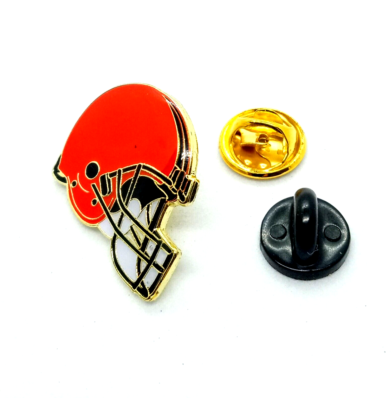 CLEVELAND BROWNS PIN Football NFL Team Gift Enamel Hat Backpack Lapel Brooch