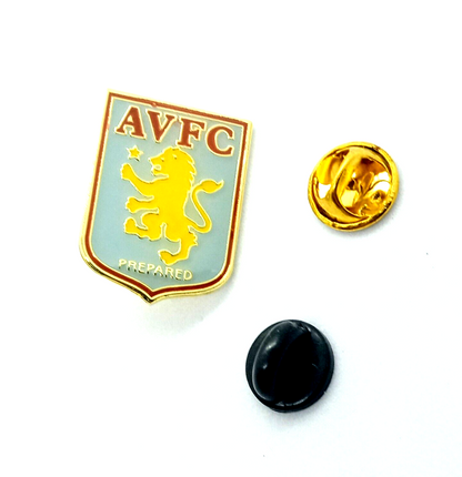 ASTON VILLA F.C. PIN Soccer Premier League Club Gift Enamel Hat Lapel Brooch