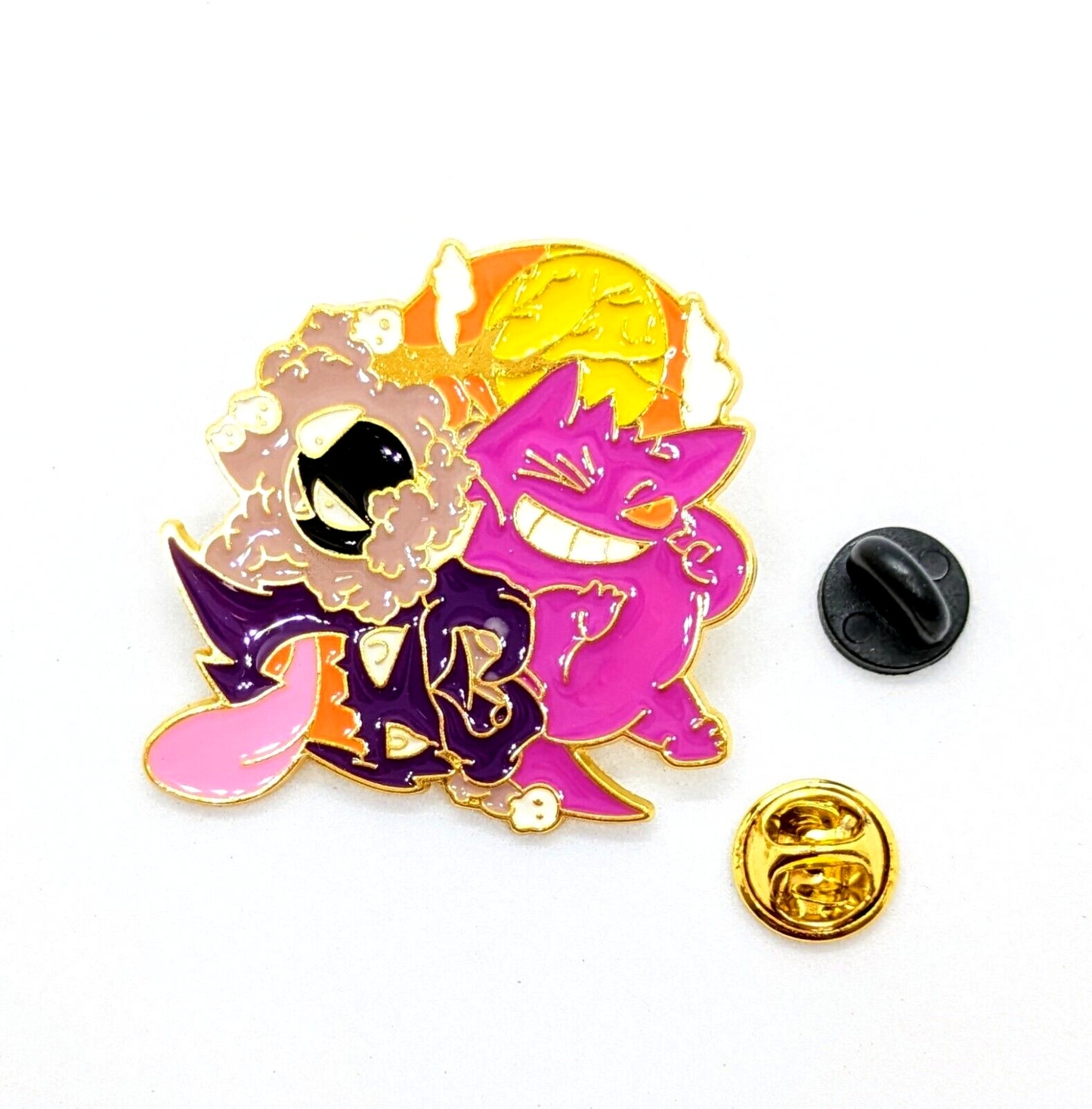 GENGAR/HAUNTER/GASTLY PIN Pokemon Spooky Autumn Gift Enamel Lapel Brooch