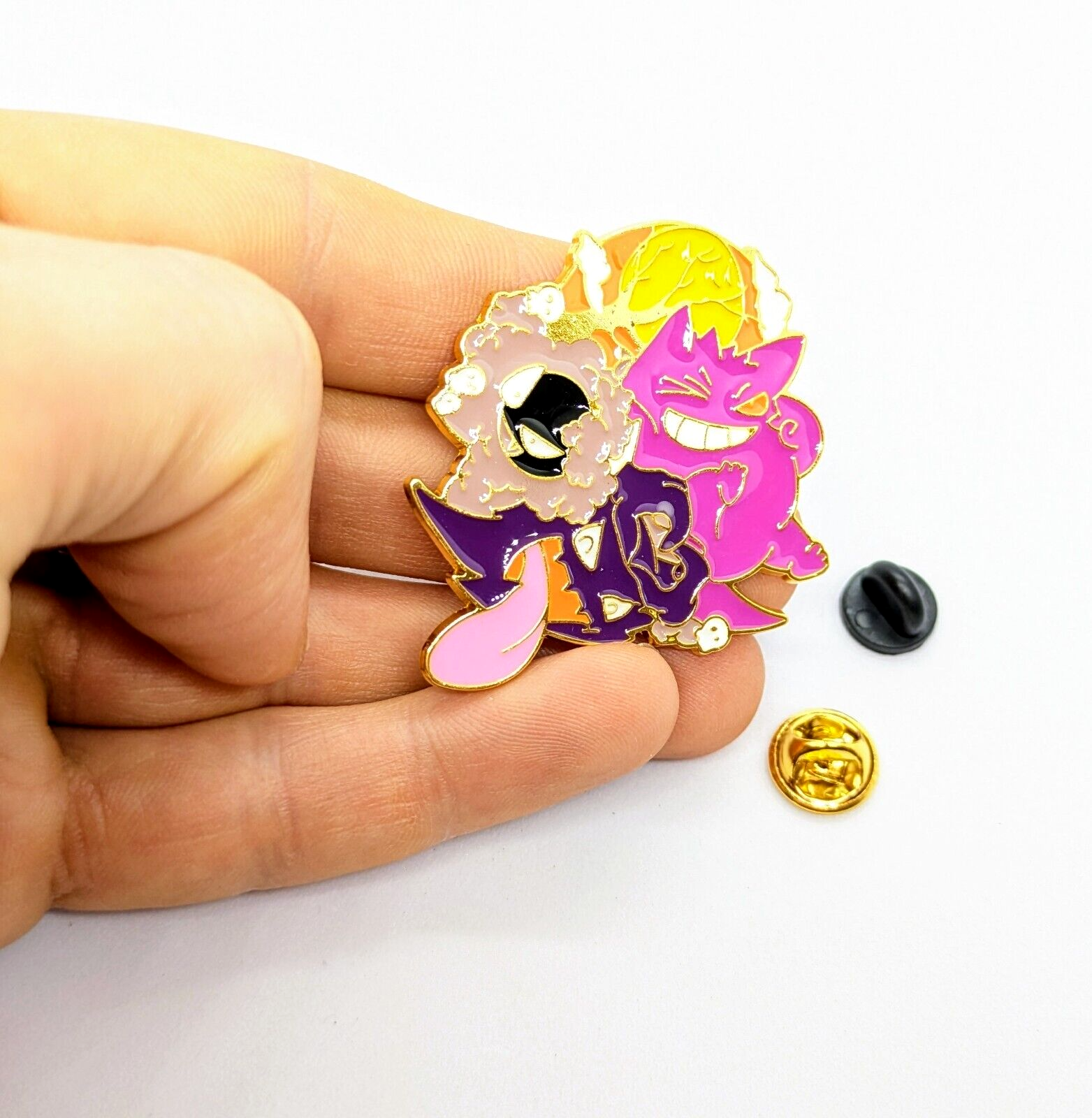 GENGAR/HAUNTER/GASTLY PIN Pokemon Spooky Autumn Gift Enamel Lapel Brooch