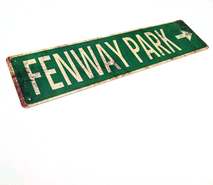 FENWAY PARK SIGN Boston Red Sox Fandom Baseball Stadium Cool Metal Street Decal