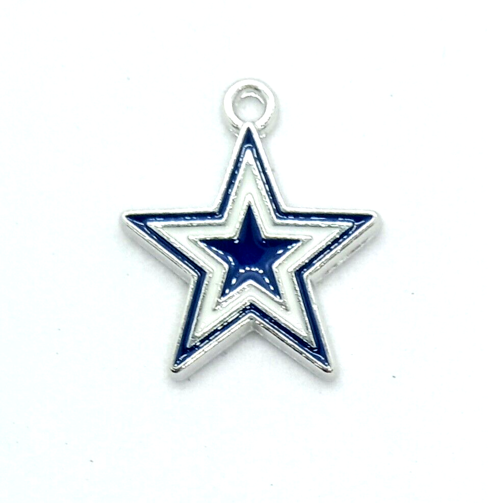 DALLAS COWBOYS LOGO CHARM (x1) Big Discounts for Multiple DIY Charms/Pendants