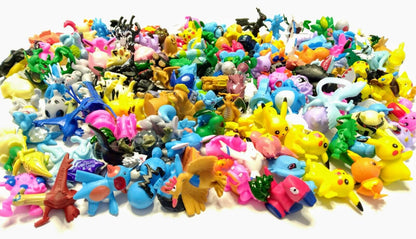 POKEMON FIGURINES x144 Pikachu, etc Action Figures Toys Cake Toppers