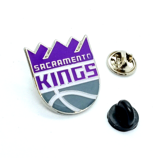 SACRAMENTO KINGS PIN Basketball NBA Team Gift Enamel Hat Backpack Lapel Brooch