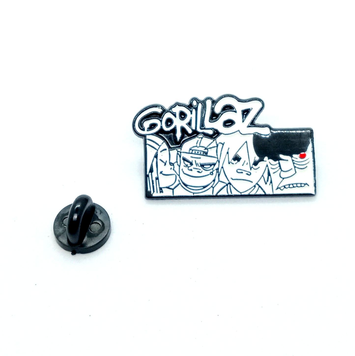 GORILLAZ PIN Music 00's Alt-Rock Virtual Band Gift Enamel Lapel Brooch