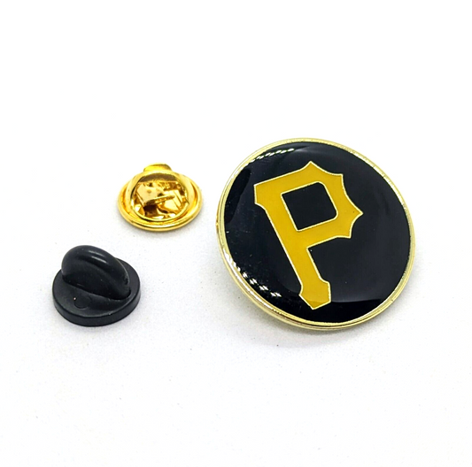 PITTSBURGH PIRATES PIN Baseball MLB Round Gift Enamel Hat Backpack Lapel Brooch