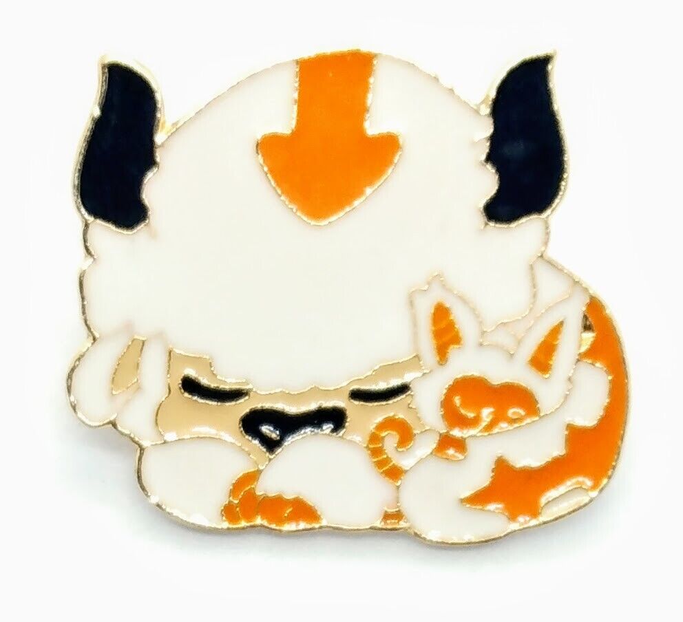 APPA PIN Avatar: The Last Airbender Nickelodeon Toon Cute Enamel Lapel Brooch